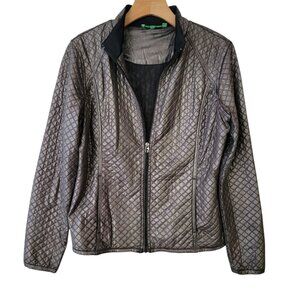 Tail Tech Performance Jacket Quilted Activewear‎ Zip Up Women's Sz S Pockets